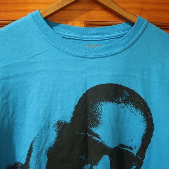 Pop Smoke Blue Ice Cube King of New York Graphic Band Tee Streetwear LG - Picture 6 of 8